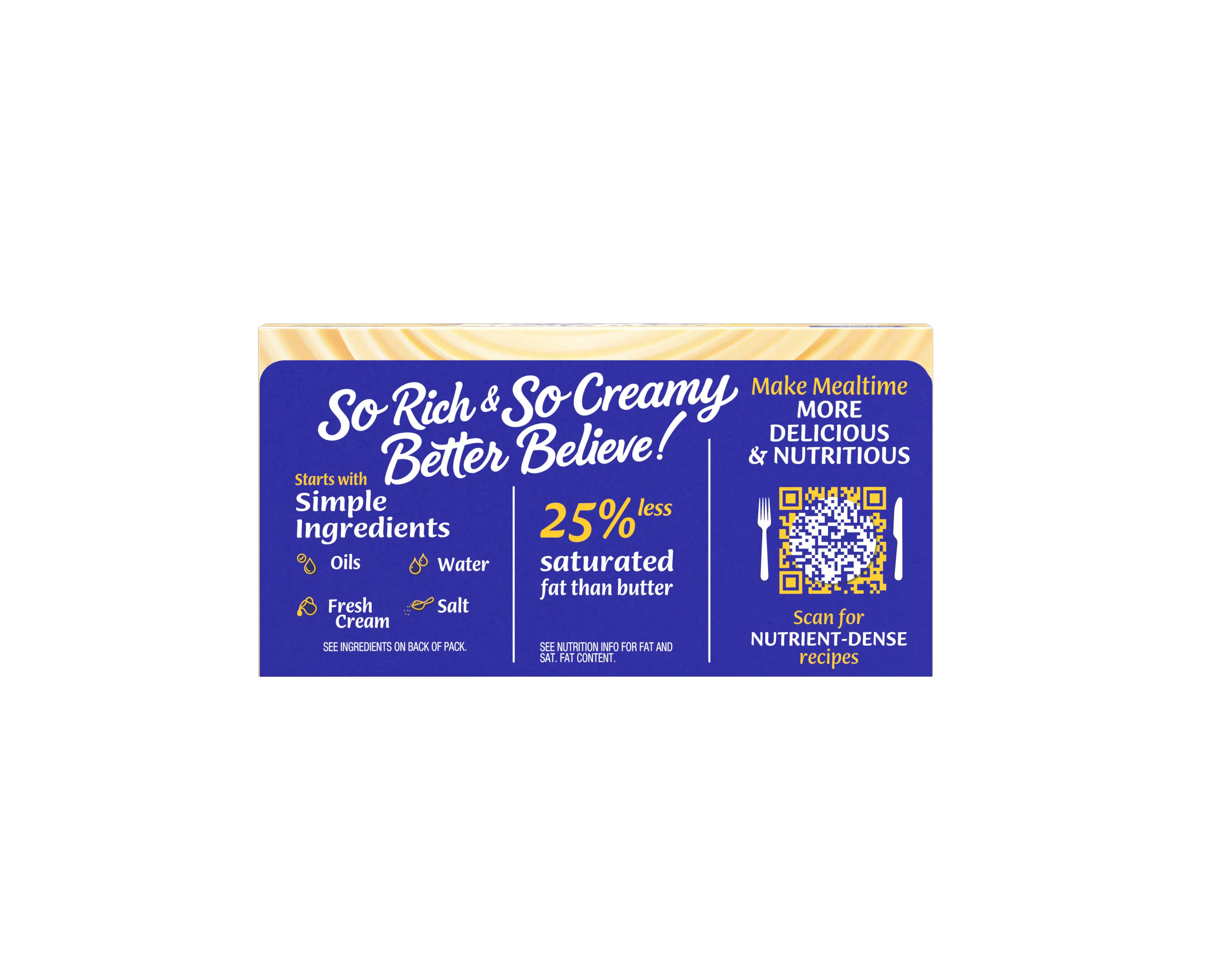 16 oz Extra Creamy Salted Sticks_Back Panel