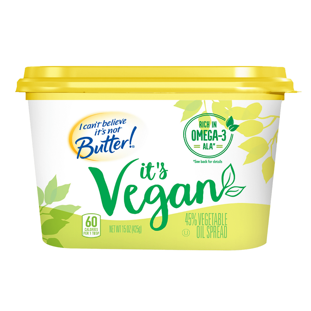 Vegan Spread  I Can't Believe It's Not Butter