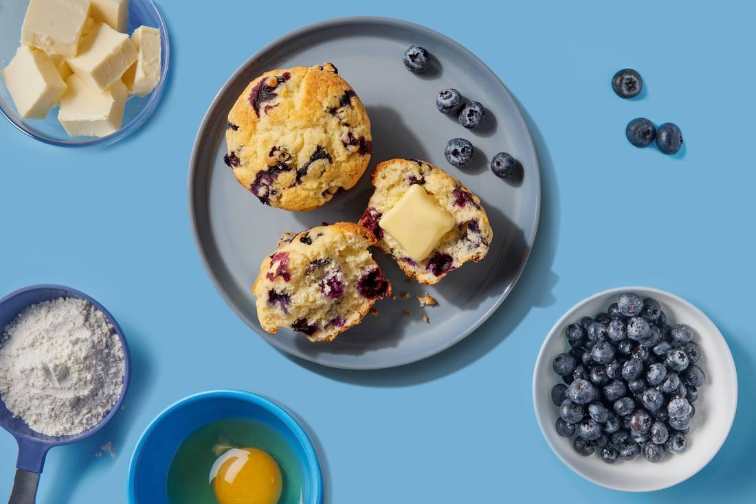 Blueberry Muffins With Lemon - I Can't Believe It's Not Butter®
