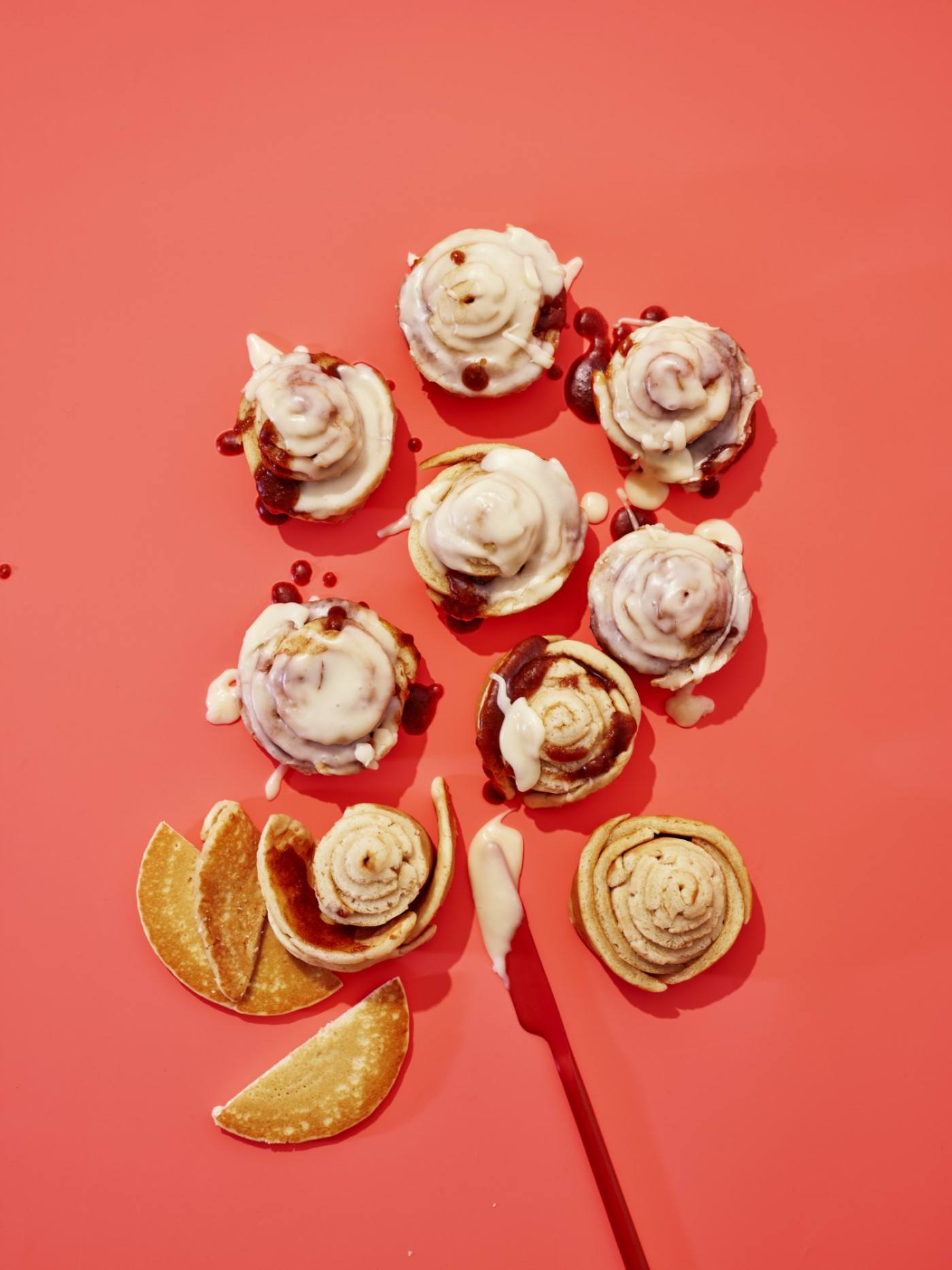 Cinnamon Roll Pancakes