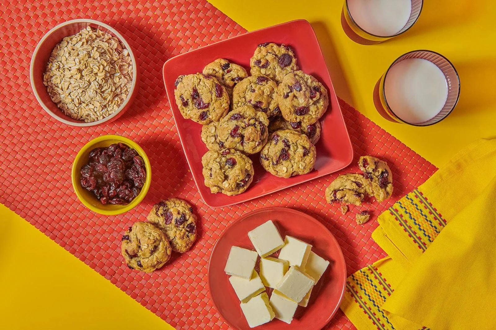 recipe image Chewy Cranberry Oatmeal Cookies