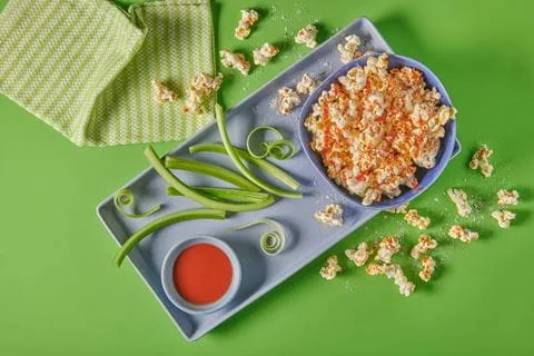 recipe image Buffalo Ranch Popcorn