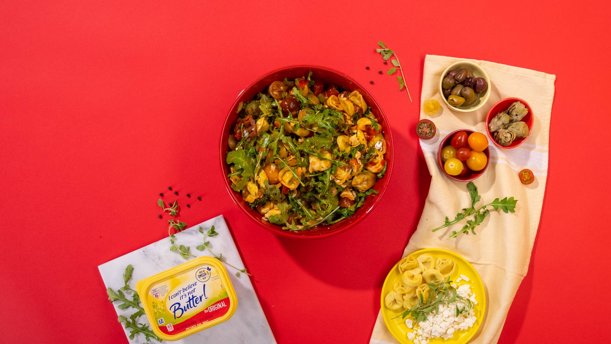 recipe image Mediterranean Tortellini Salad