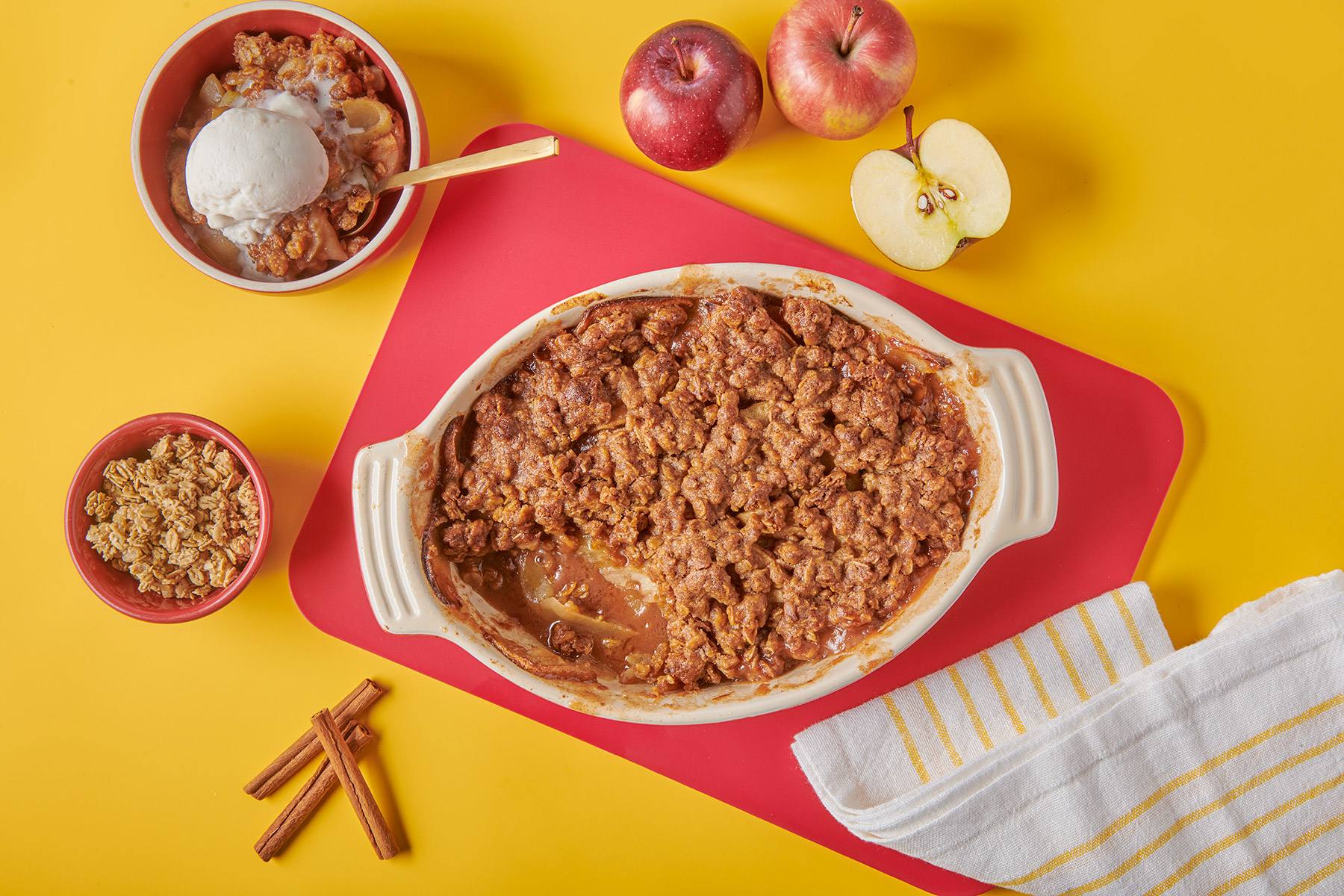 Granola Apple Crisp