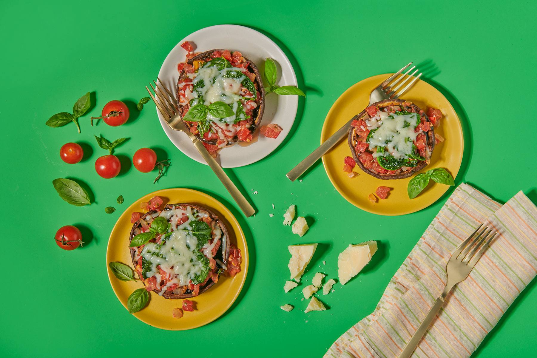 recipe image Portobello Pizzas