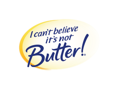 I cant believe its not butter logo - redirects to home page